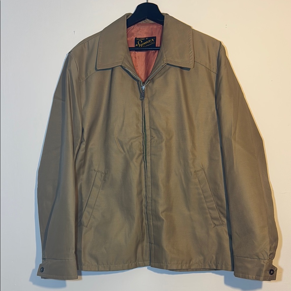 Vintage Classic Men's Tan Lightweight Jacket